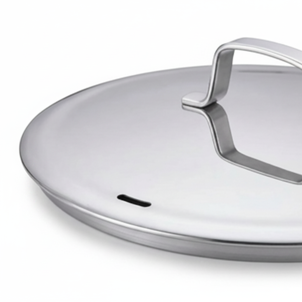5-Ply Stainless Steel Stock Pot with Lid, 7-Qt
