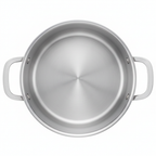 5-Ply Stainless Steel Stock Pot with Lid, 7-Qt